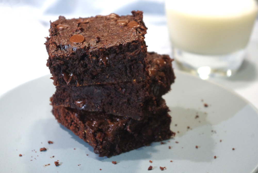 small-batch brownies
